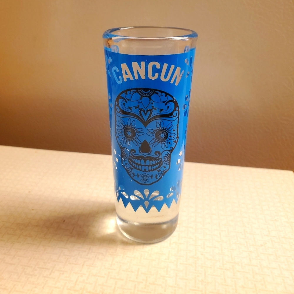 Tall Skull Shot Glass